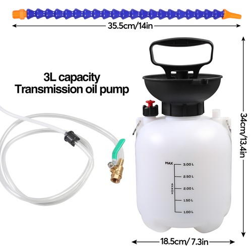 Transmission oil filling - oil,